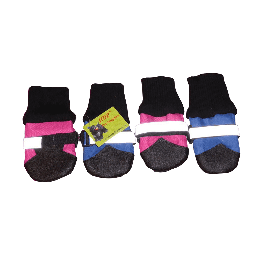 Hdp Dog Boots Blue Set of 4 Medium