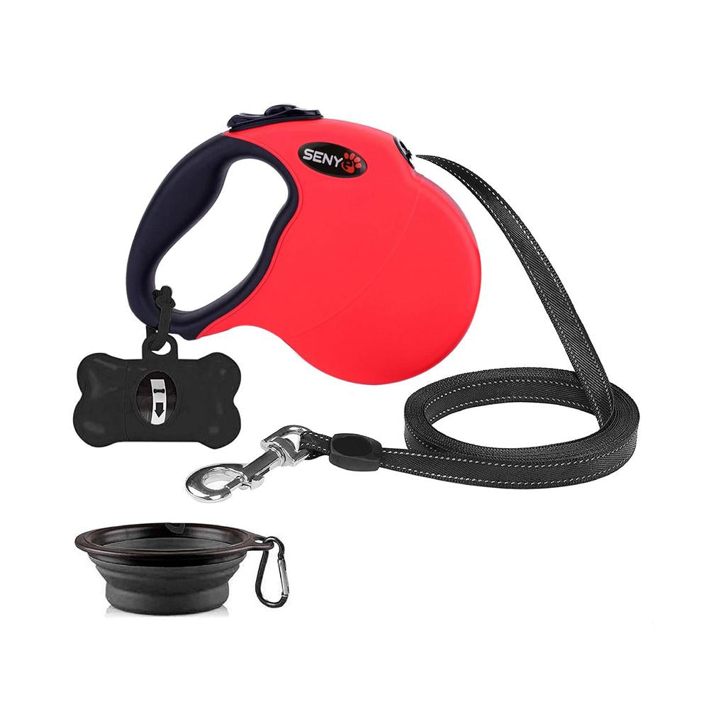 Senye Retractable Dog Leash 16ft Dog Traction Rope