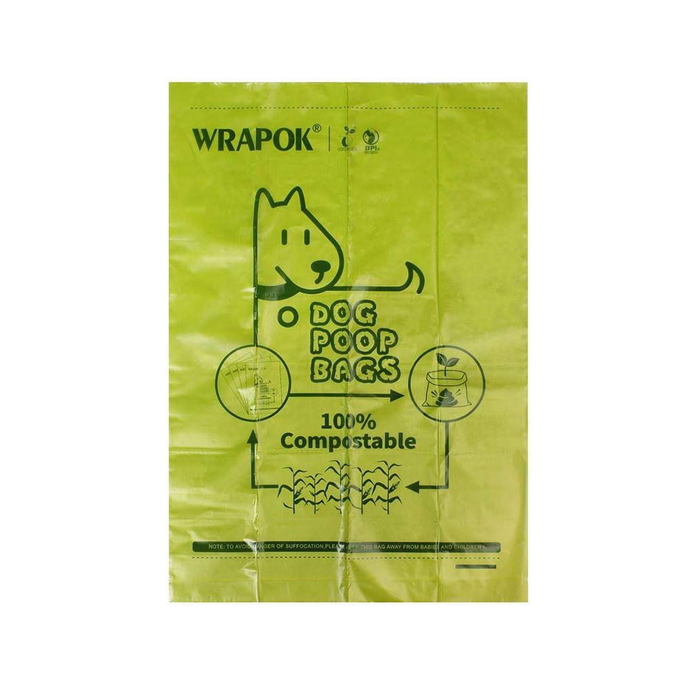 Wrapok Compostable Dog Poop Bags